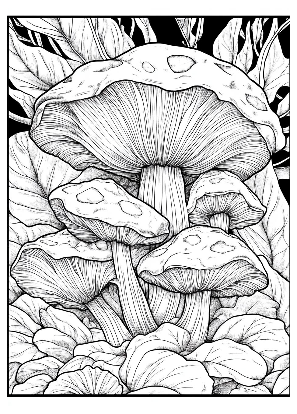 Pilz Ausmalbilder 4