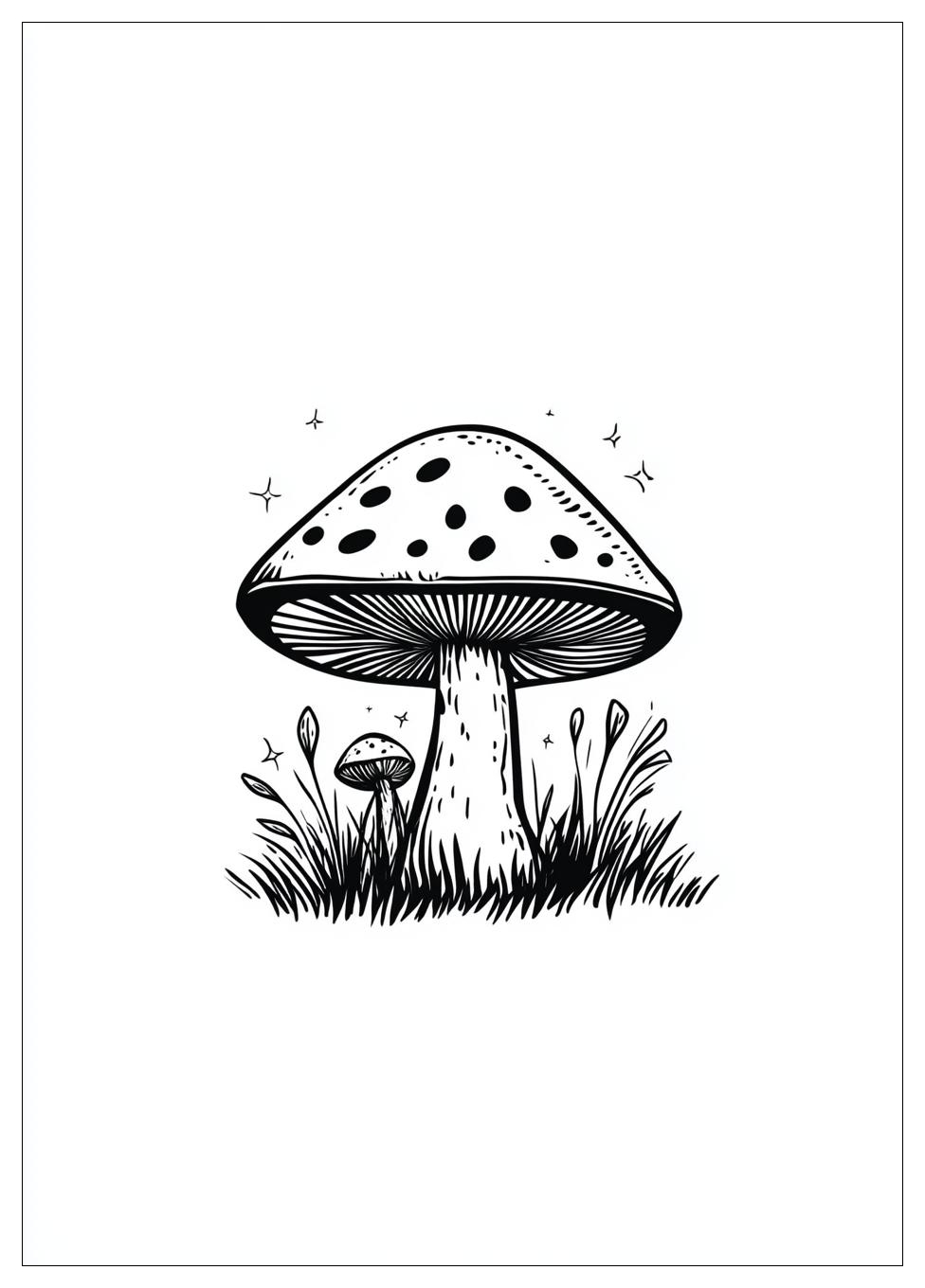 Pilz Ausmalbilder 5