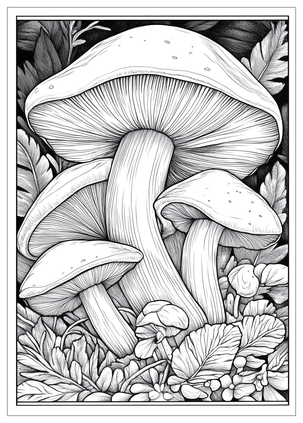 Pilz Ausmalbilder 6