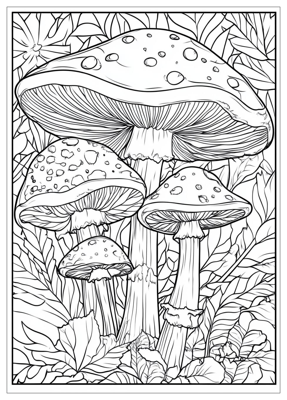 Pilz Ausmalbilder 9