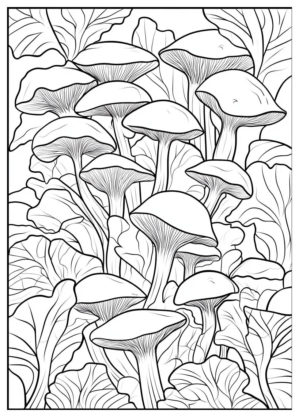 Pilze Ausmalbilder 12