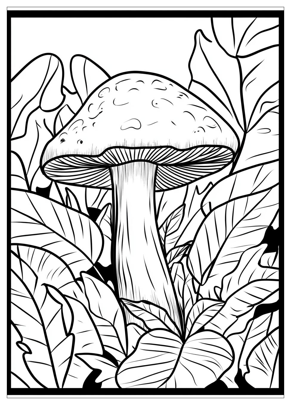 Pilze Ausmalbilder 13