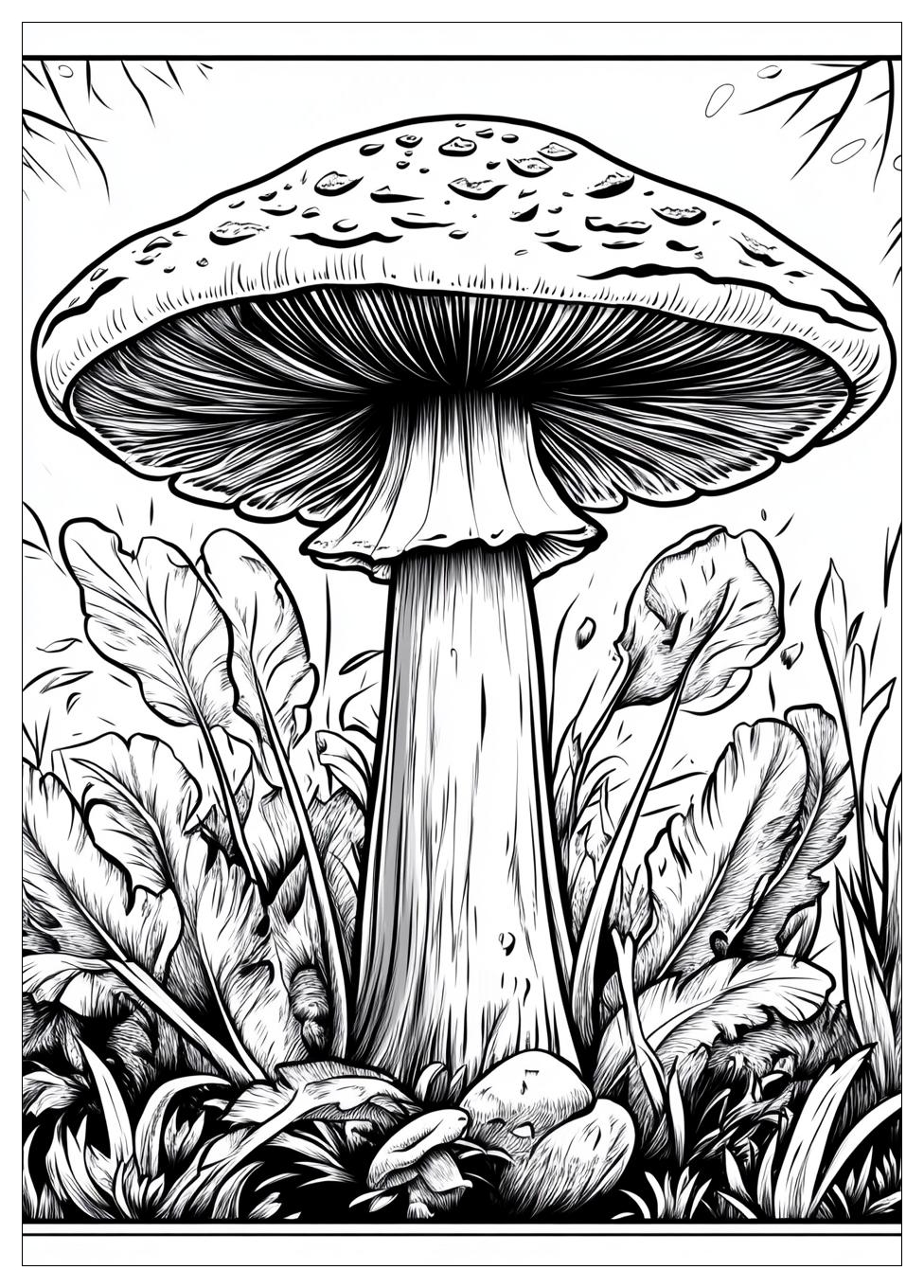 Pilze Ausmalbilder 15