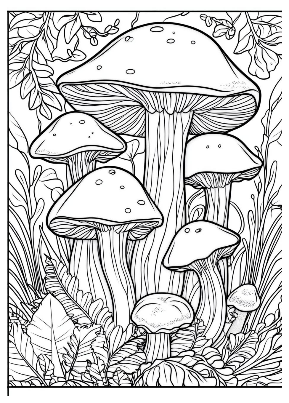 Pilze Ausmalbilder 17