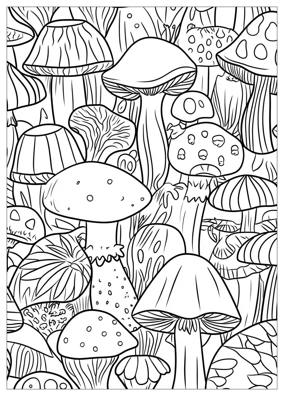 Pilze Ausmalbilder 18