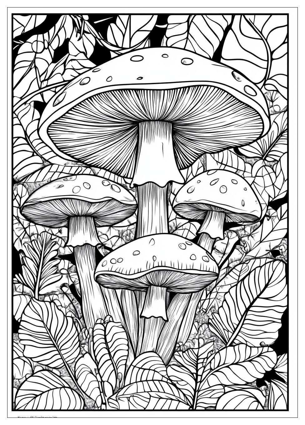 Pilze Ausmalbilder 20