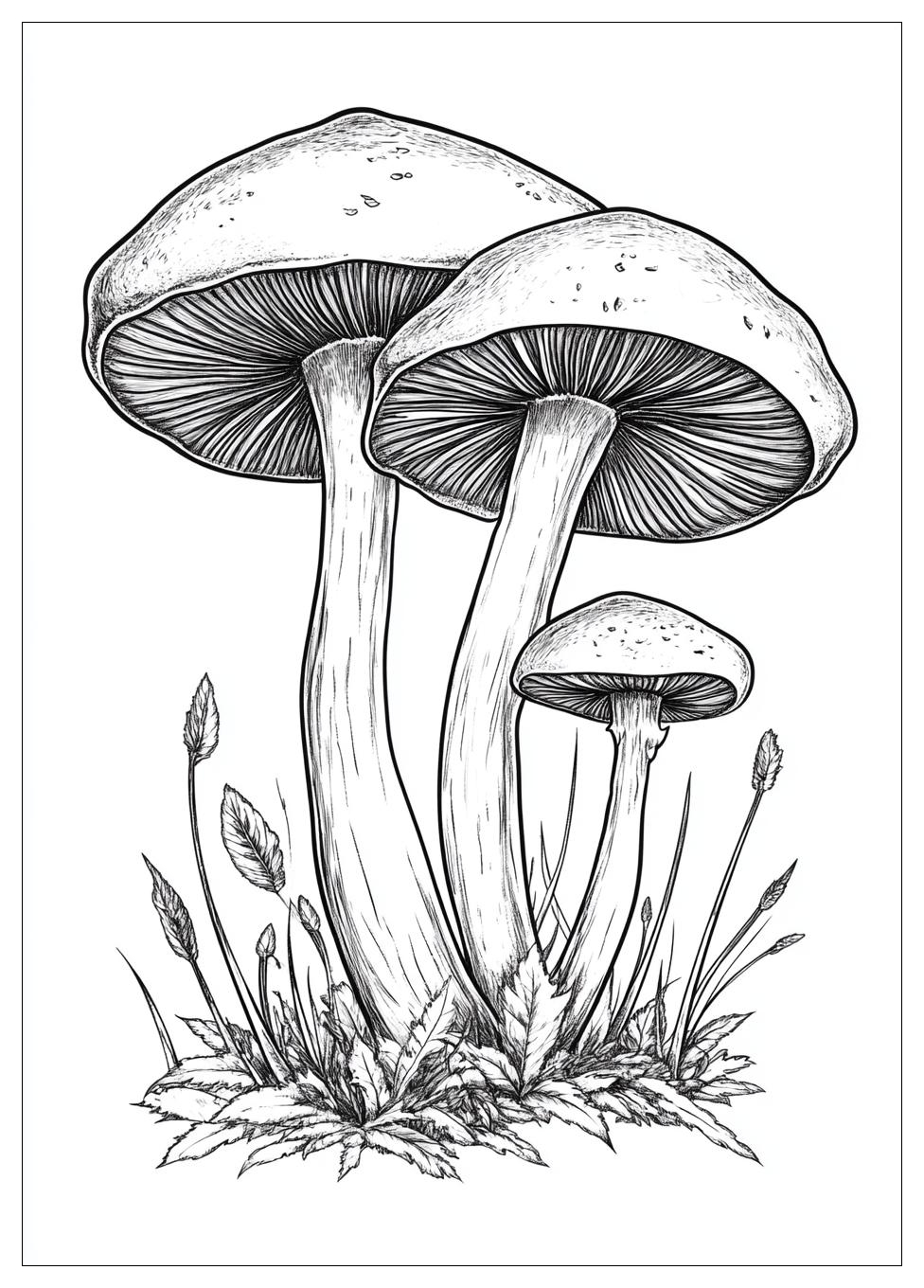 Pilze Ausmalbilder 21