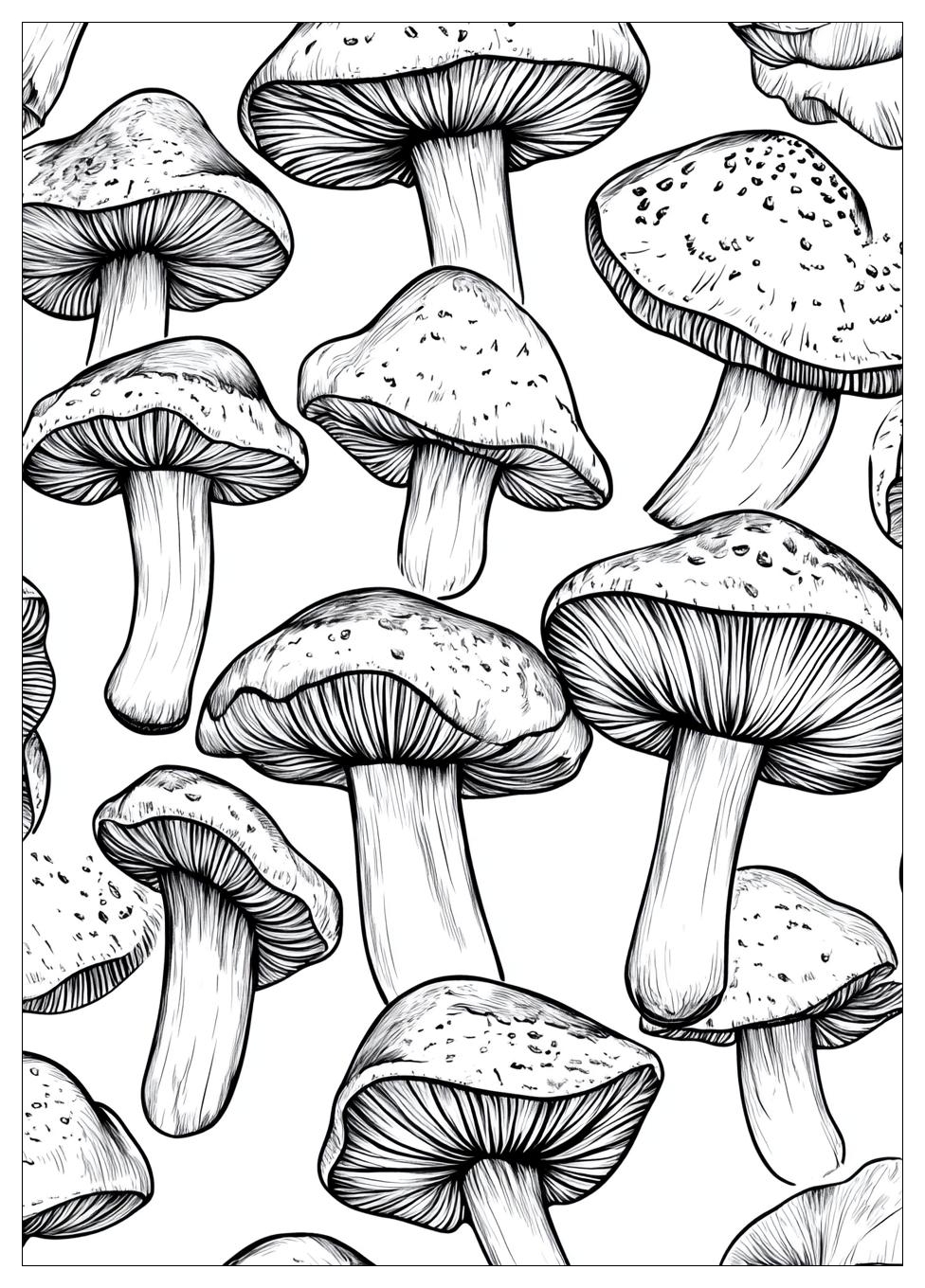 Pilze Ausmalbilder 23