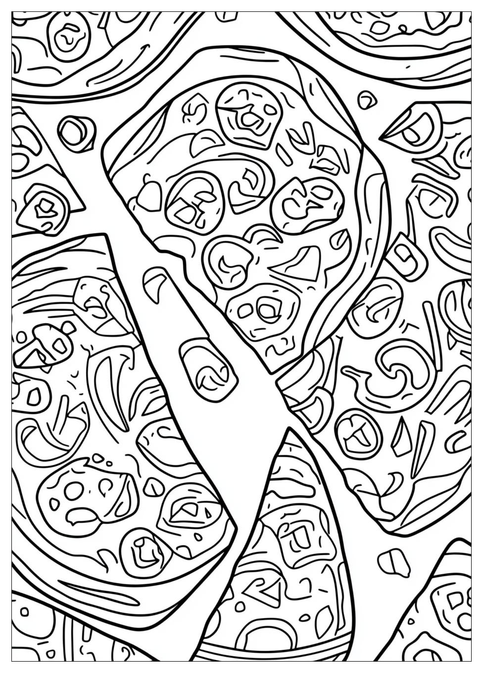 Pizza Ausmalbilder 10