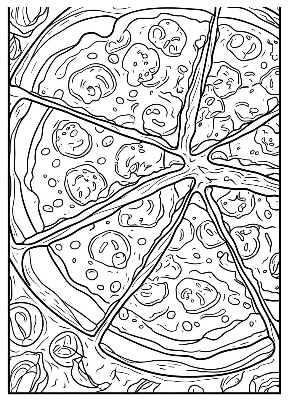 Pizza Ausmalbilder 16