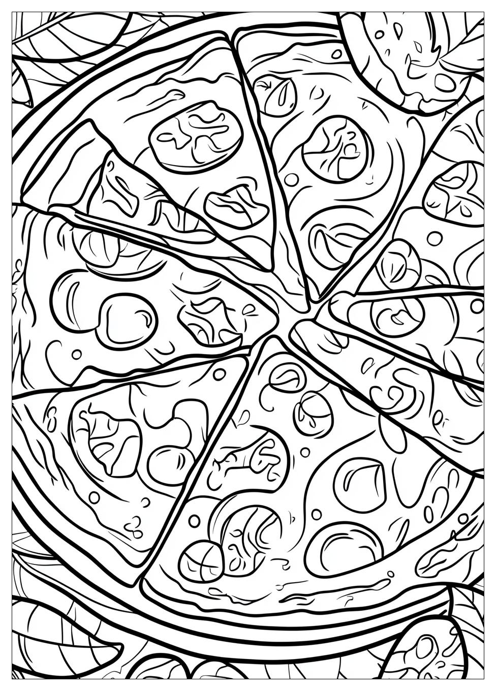 Pizza Ausmalbilder 18