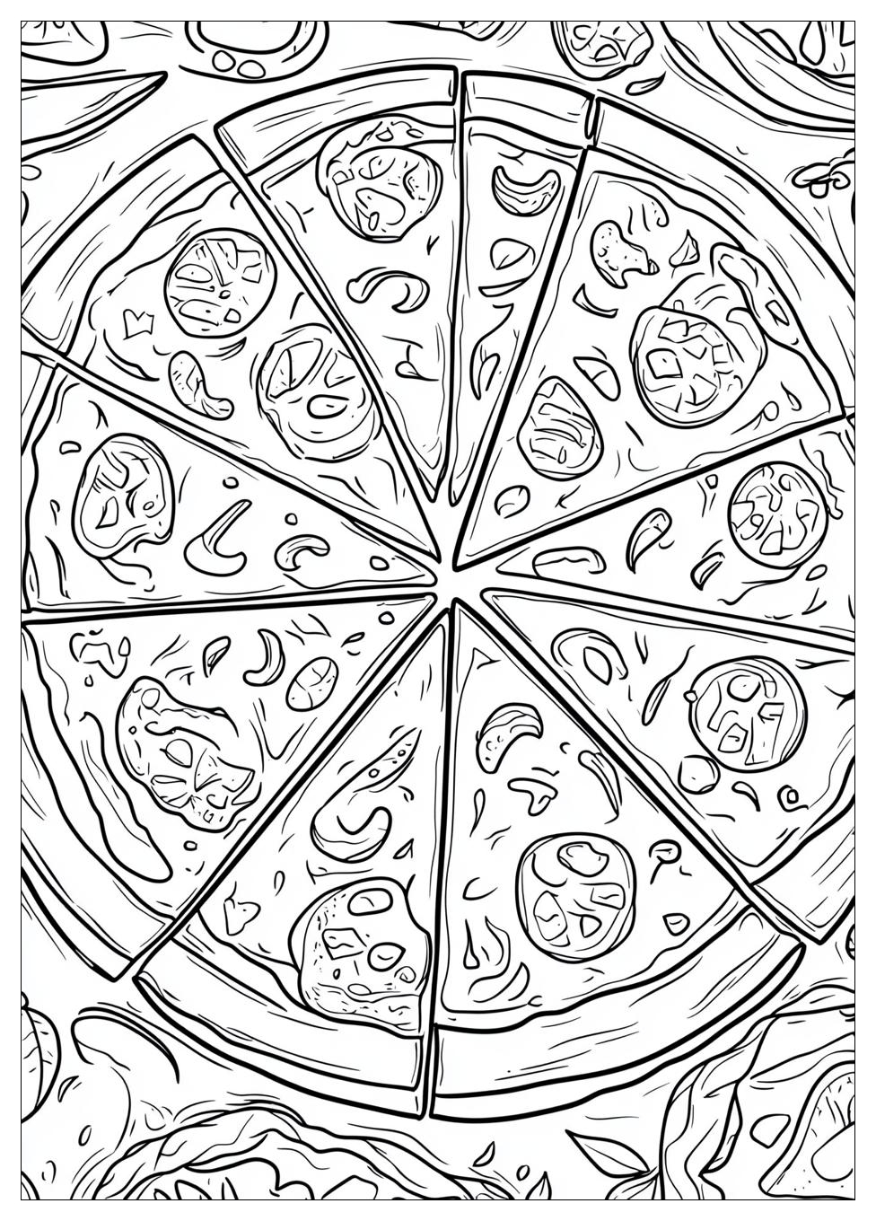 Pizza Ausmalbilder 19