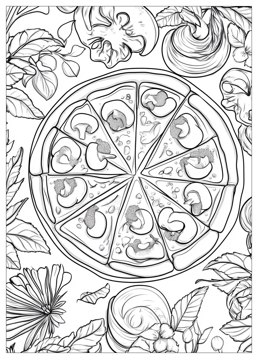 Pizza Ausmalbilder 22