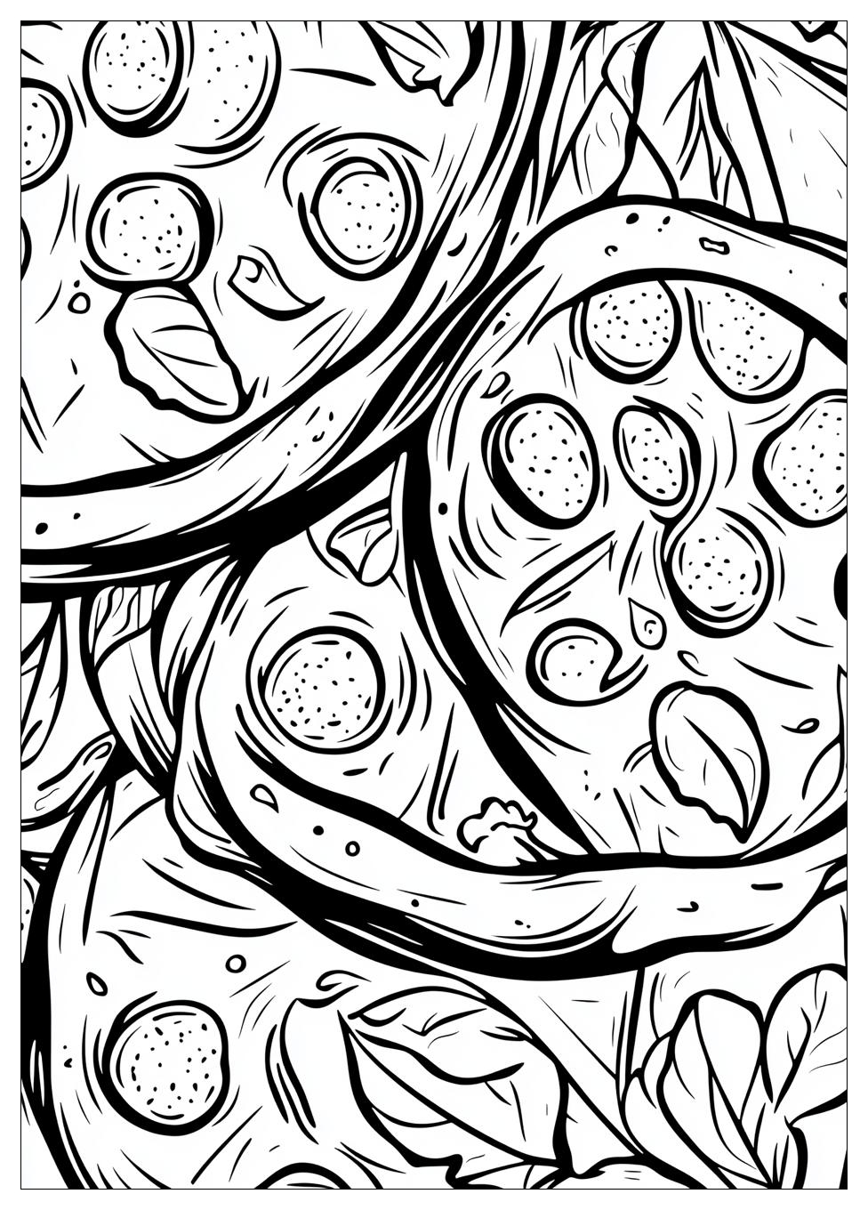 Pizza Ausmalbilder 23