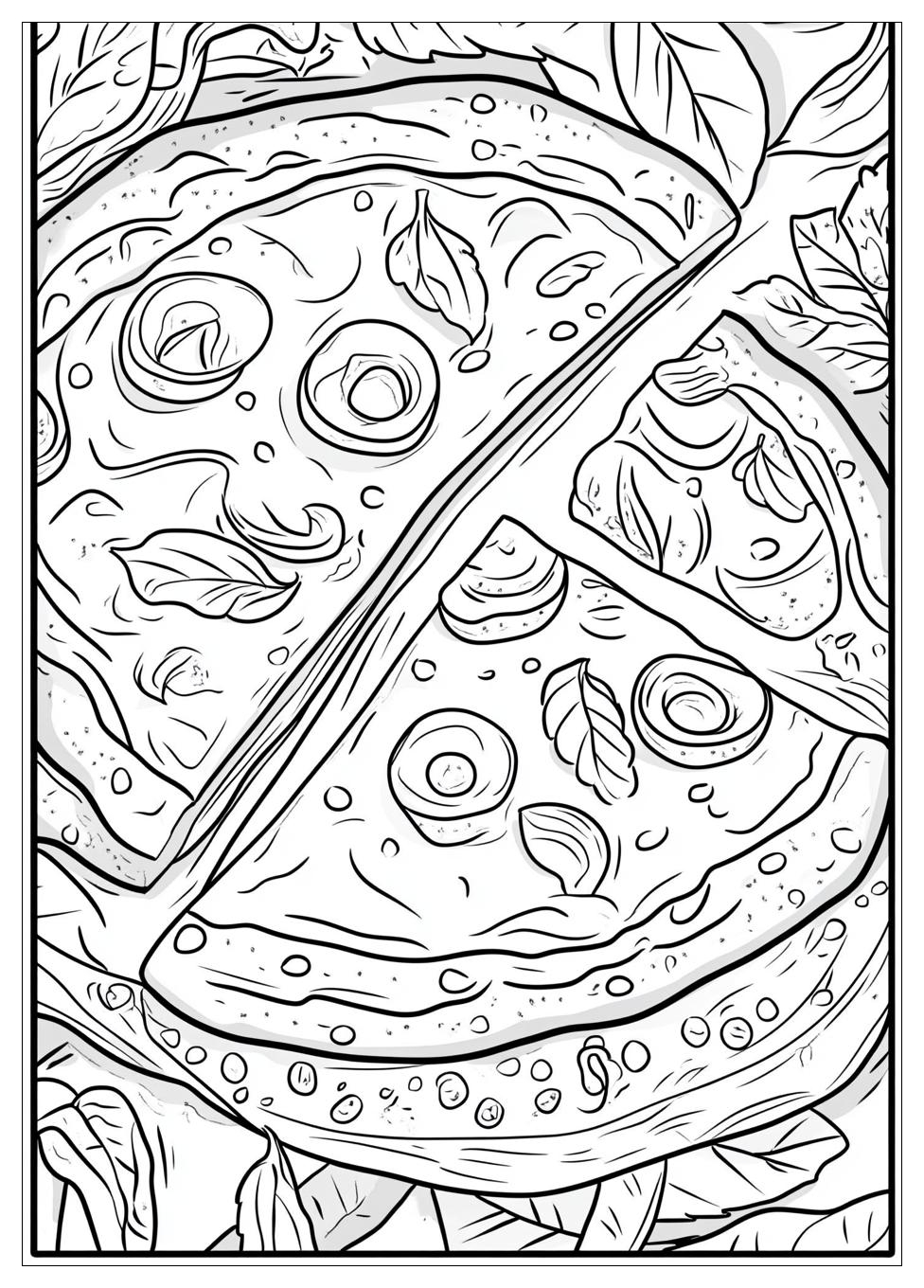 Pizza Ausmalbilder 5