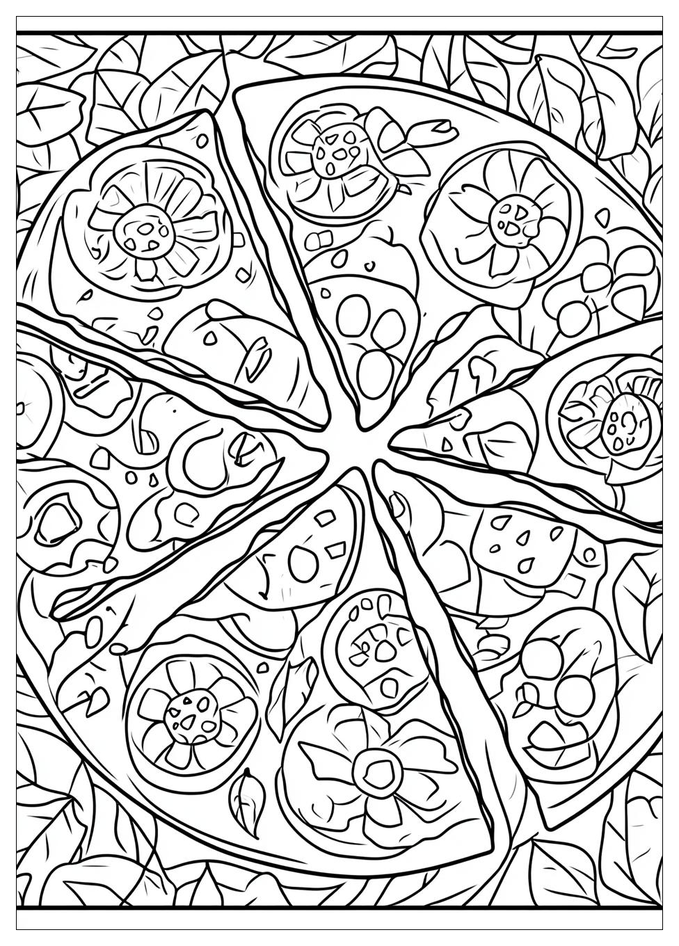 Pizza Ausmalbilder 9