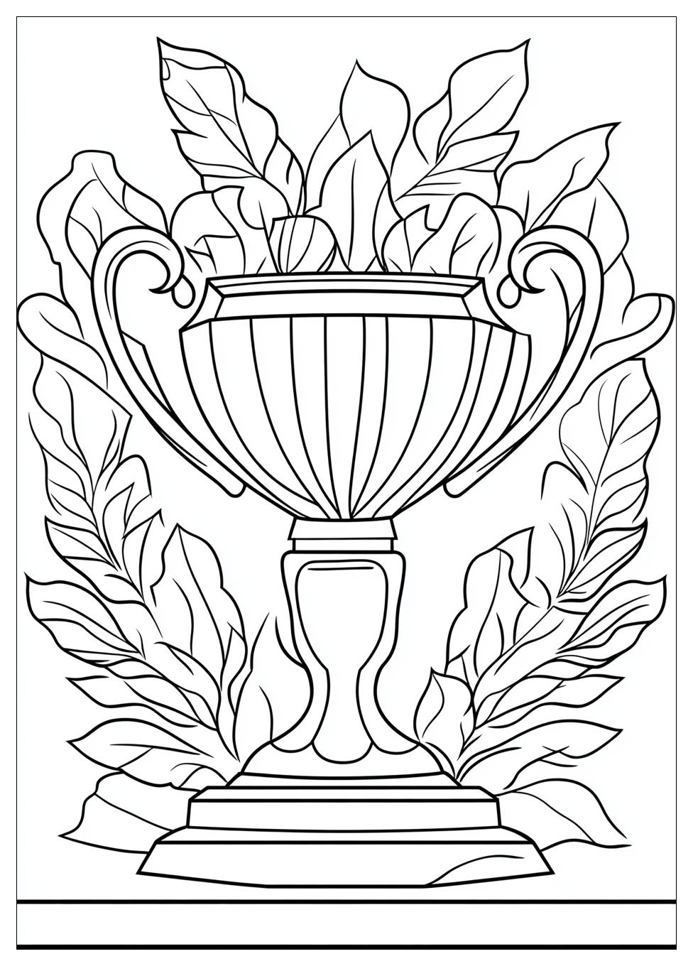 Pokal Ausmalbilder 1
