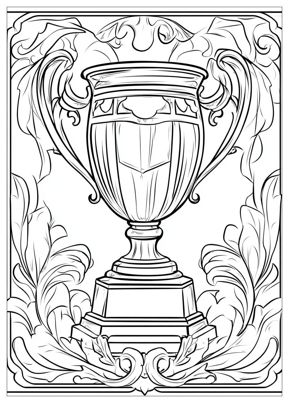 Pokal Ausmalbilder 12