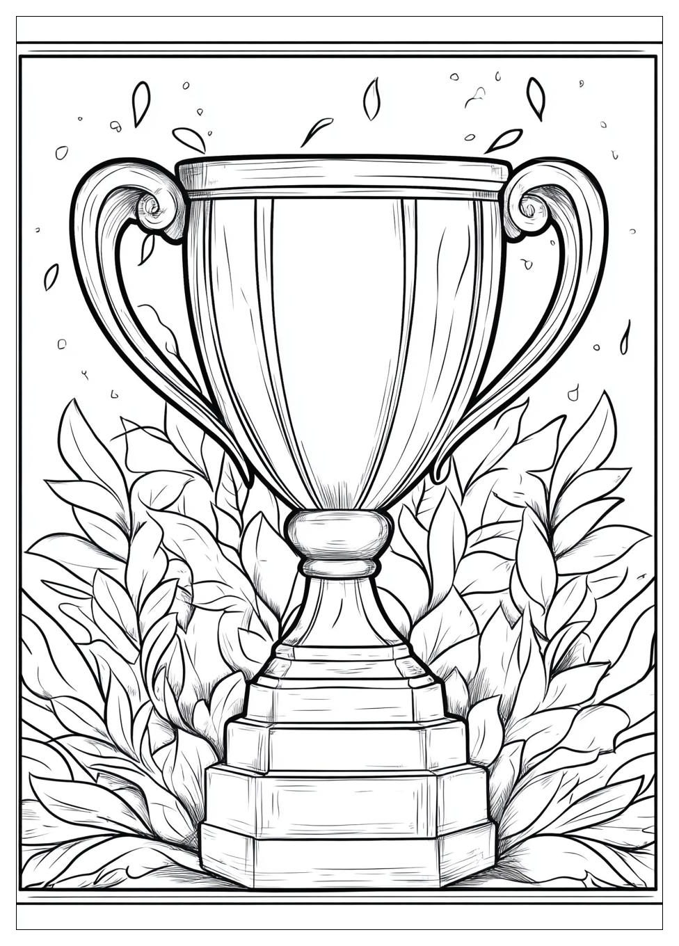 Pokal Ausmalbilder 16