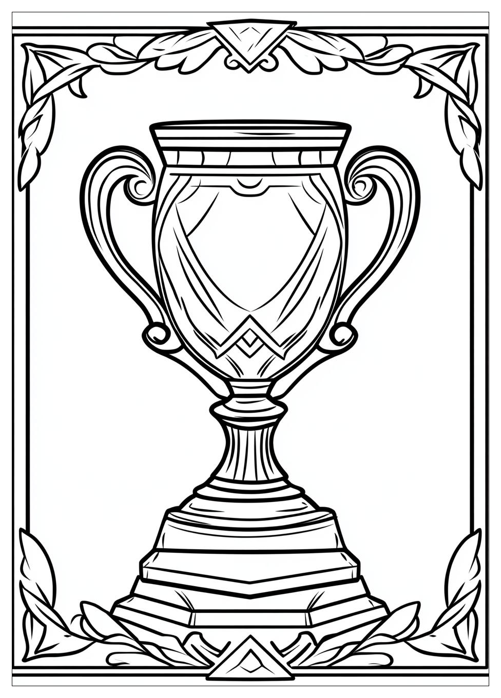 Pokal Ausmalbilder 2