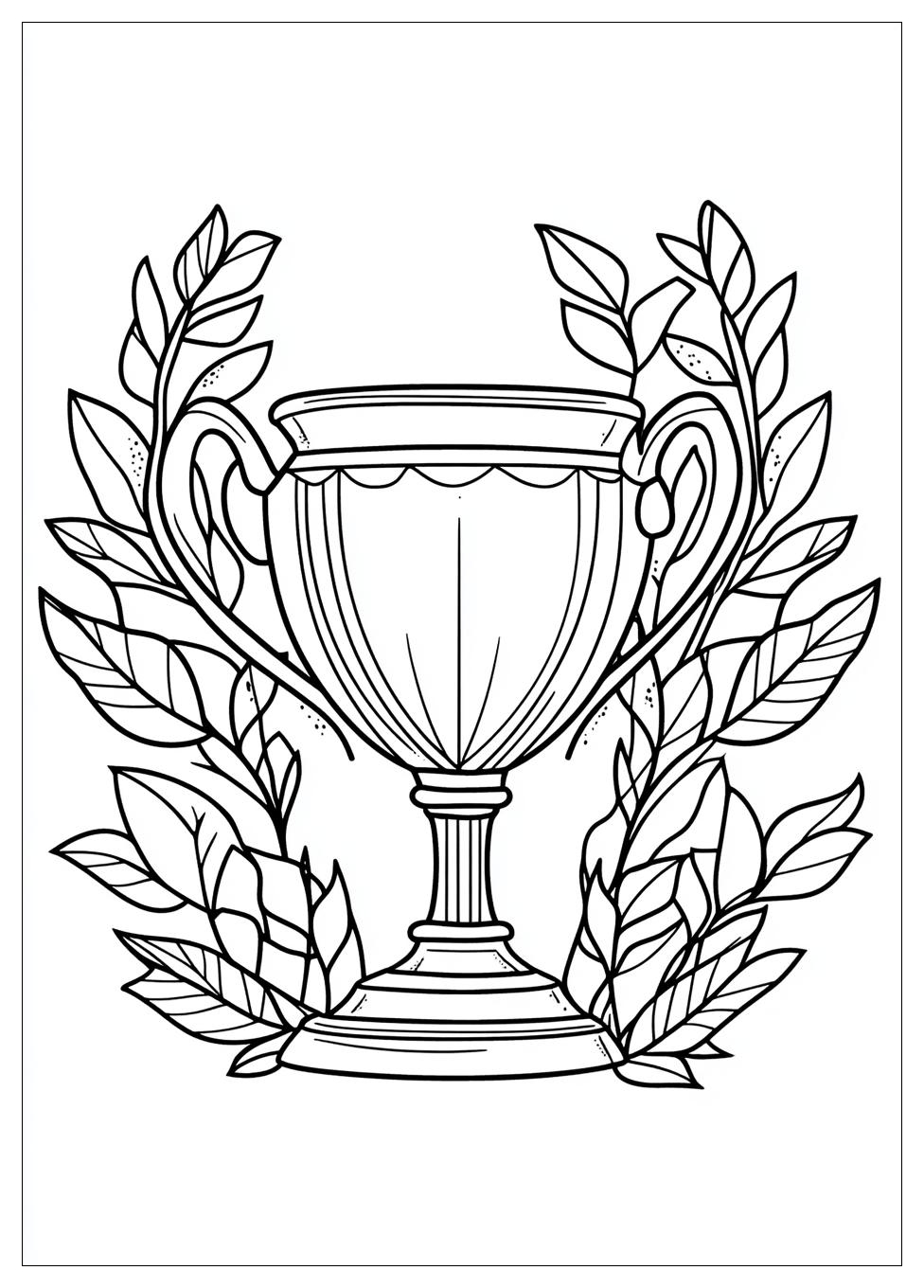 Pokal Ausmalbilder 21