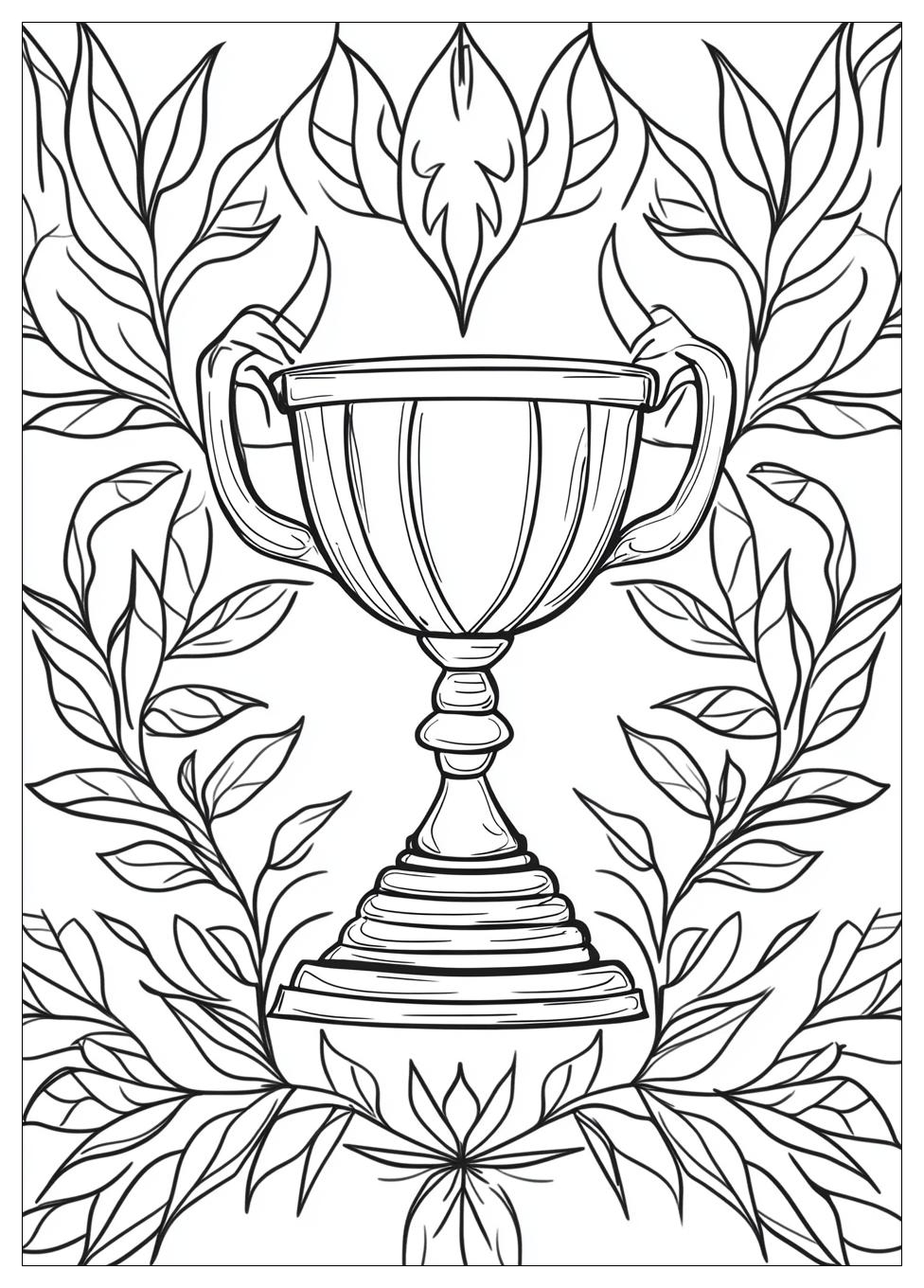 Pokal Ausmalbilder 22