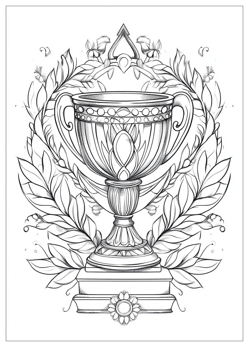 Pokal Ausmalbilder 23