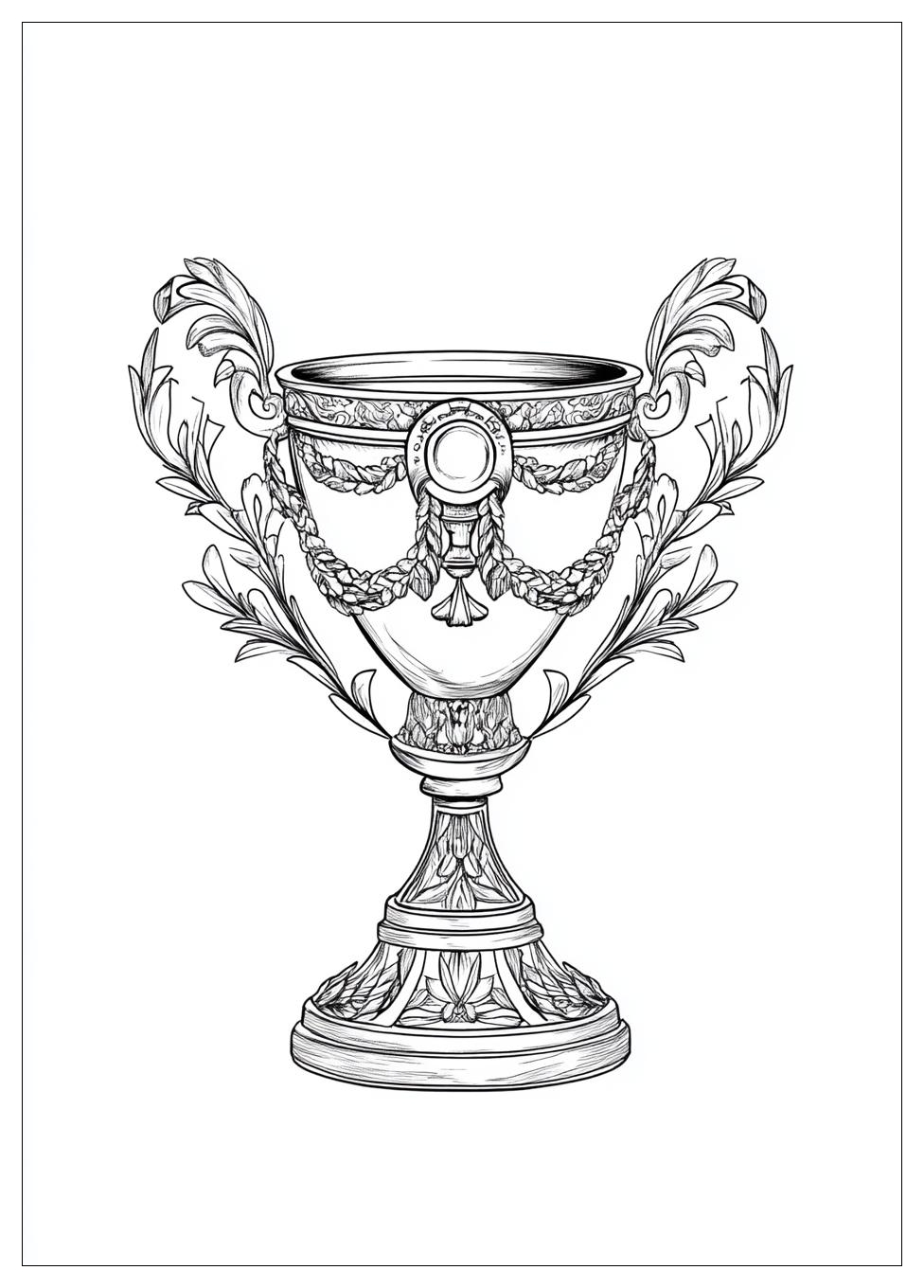 Pokal Ausmalbilder 24