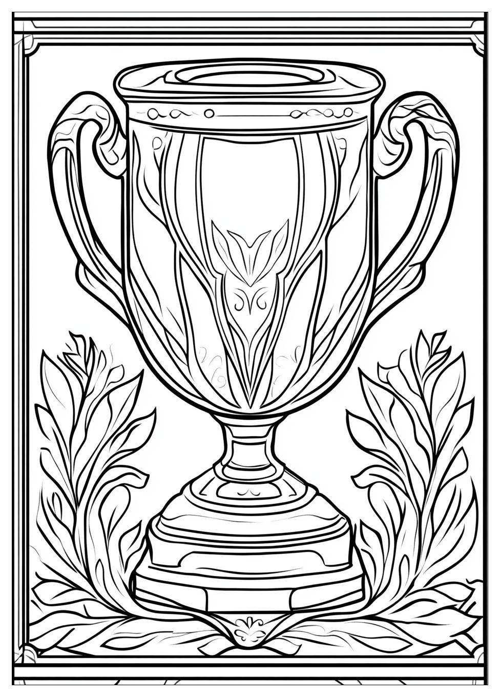 Pokal Ausmalbilder 6