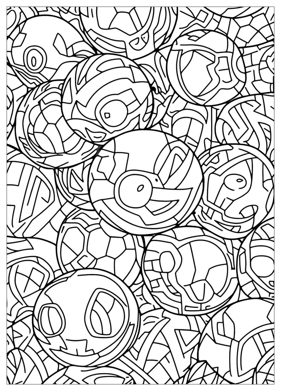 Pokemon Ball Ausmalbilder 13