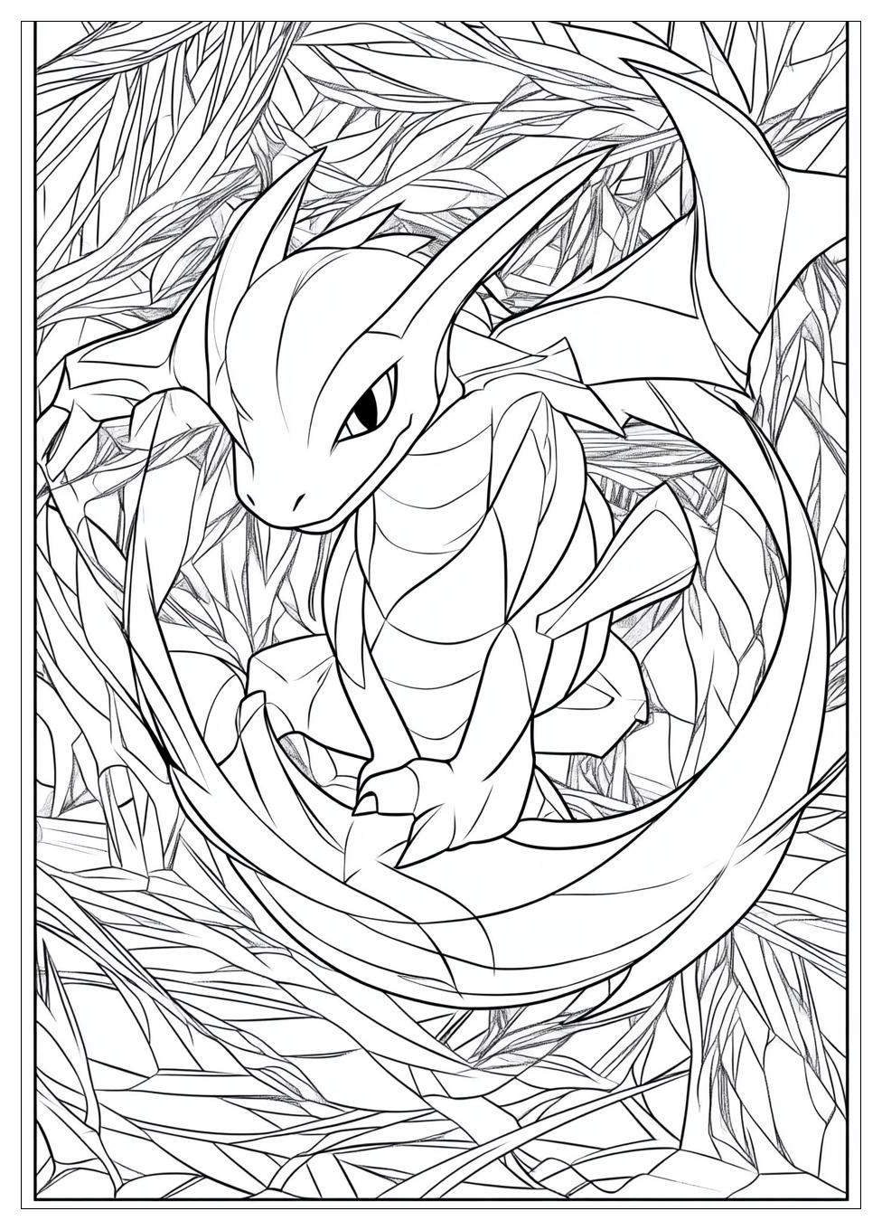 Pokemon Glurak Ausmalbilder 14