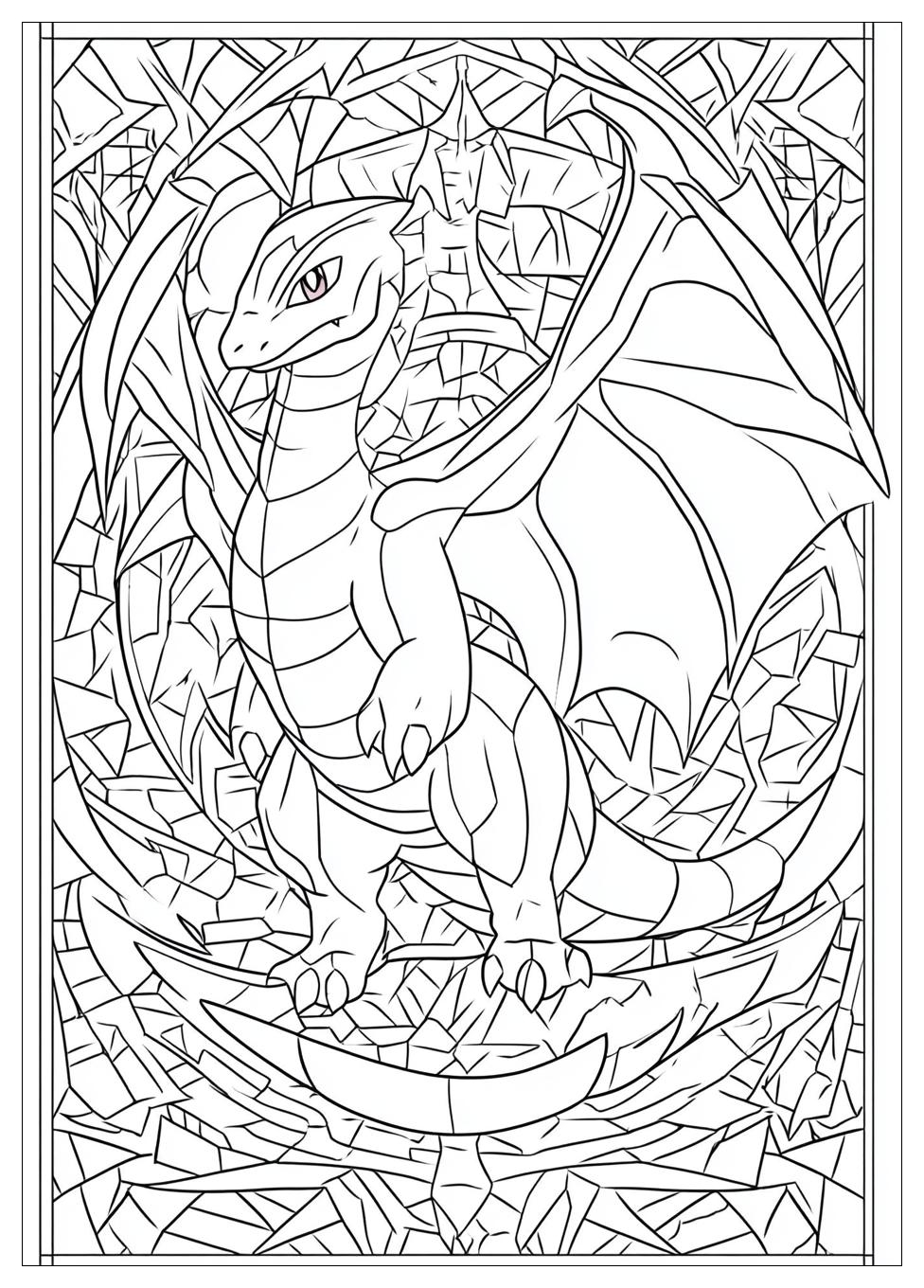 Pokemon Glurak Ausmalbilder 8