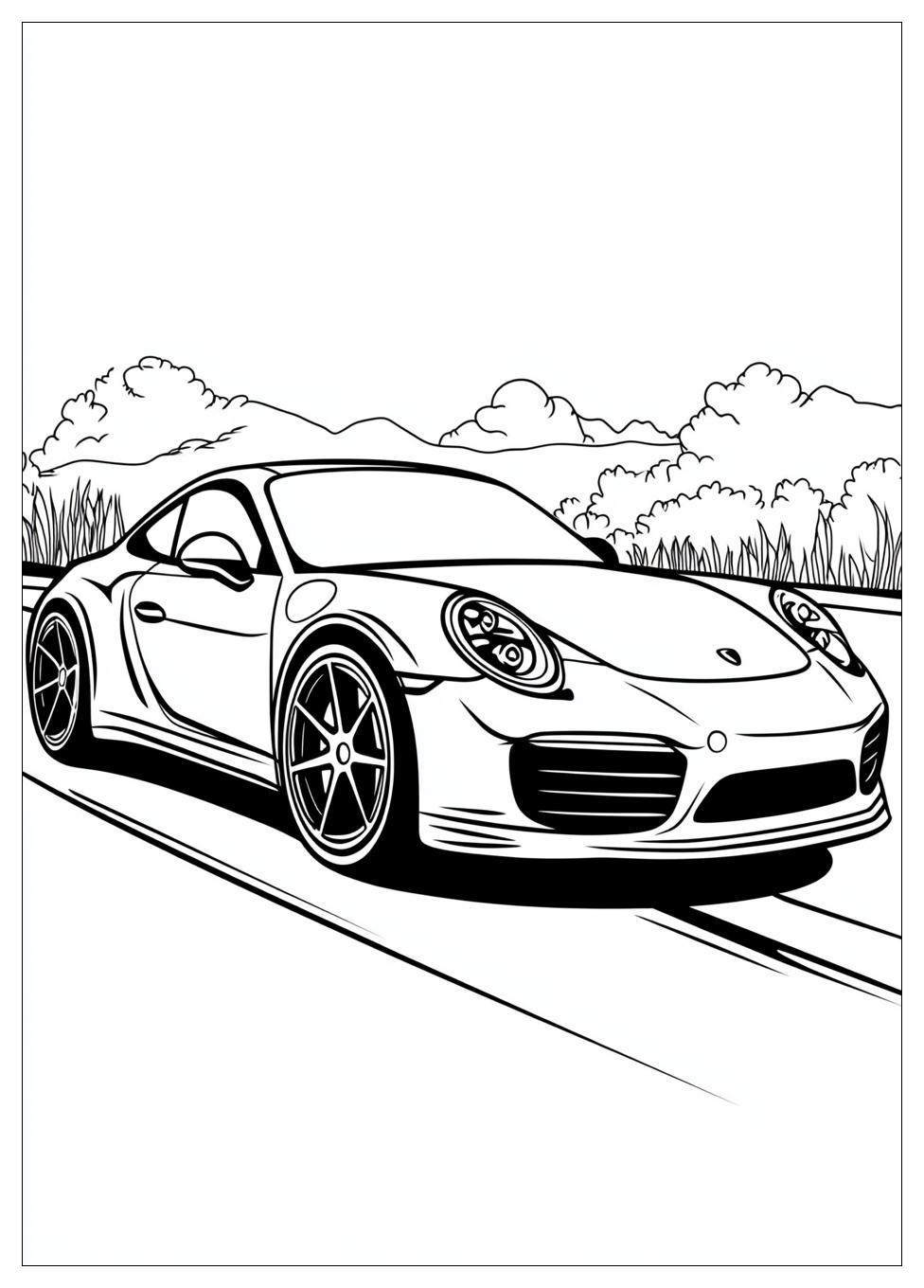 Porsche Ausmalbilder 13
