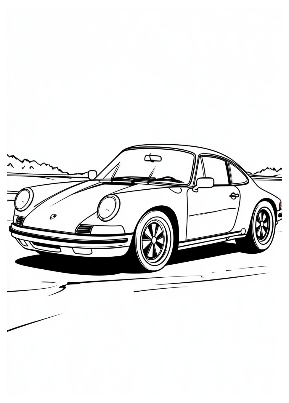 Porsche Ausmalbilder 21