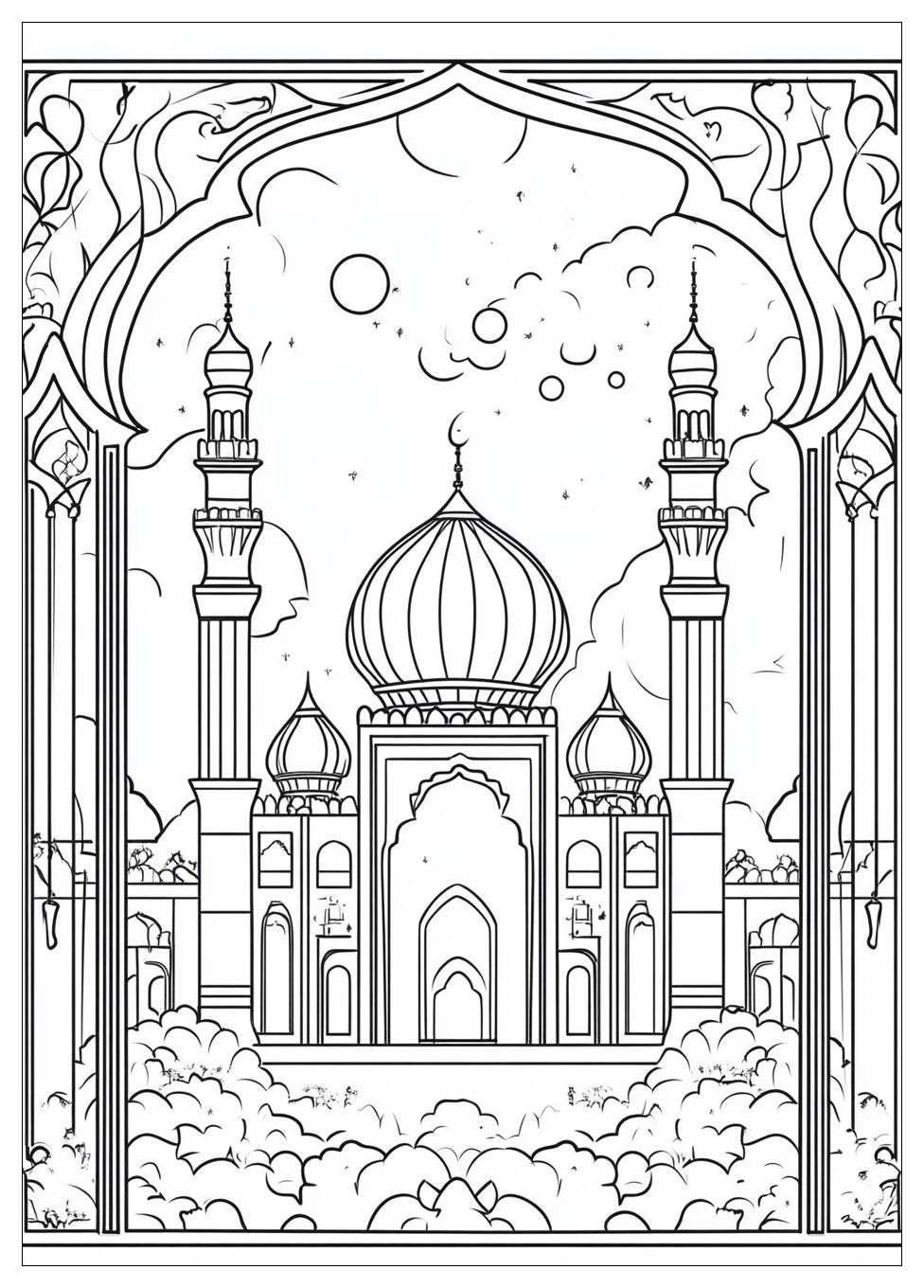 Ramadan Ausmalbilder 1