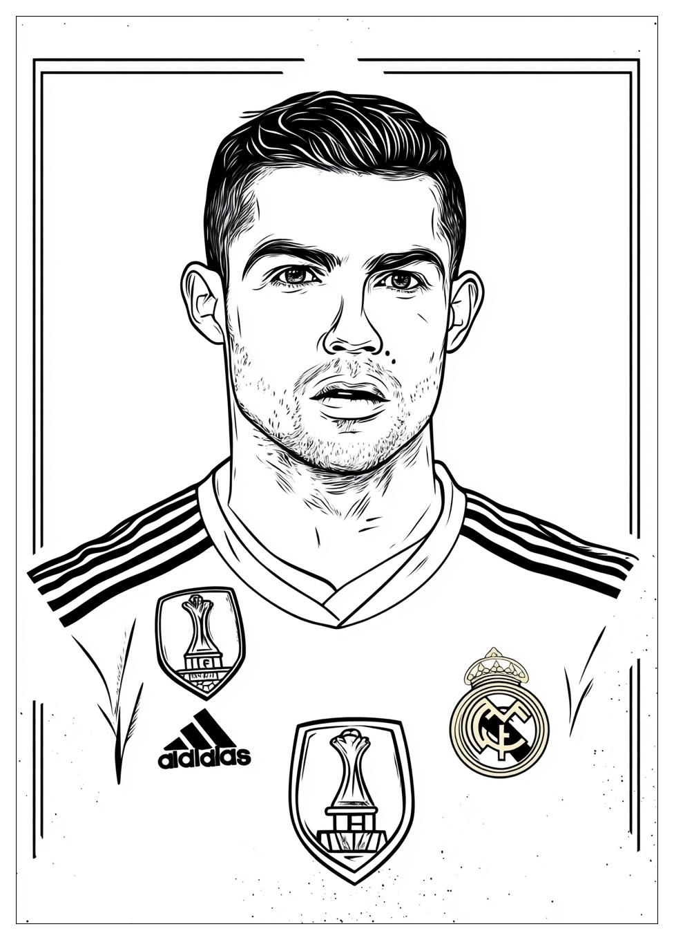 Real Madrid Ausmalbilder 12