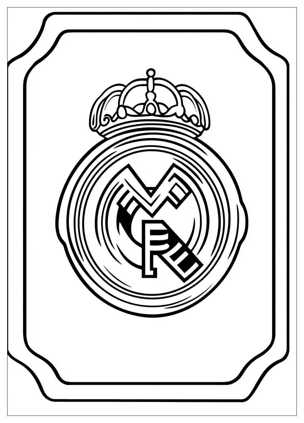 Real Madrid Ausmalbilder 15