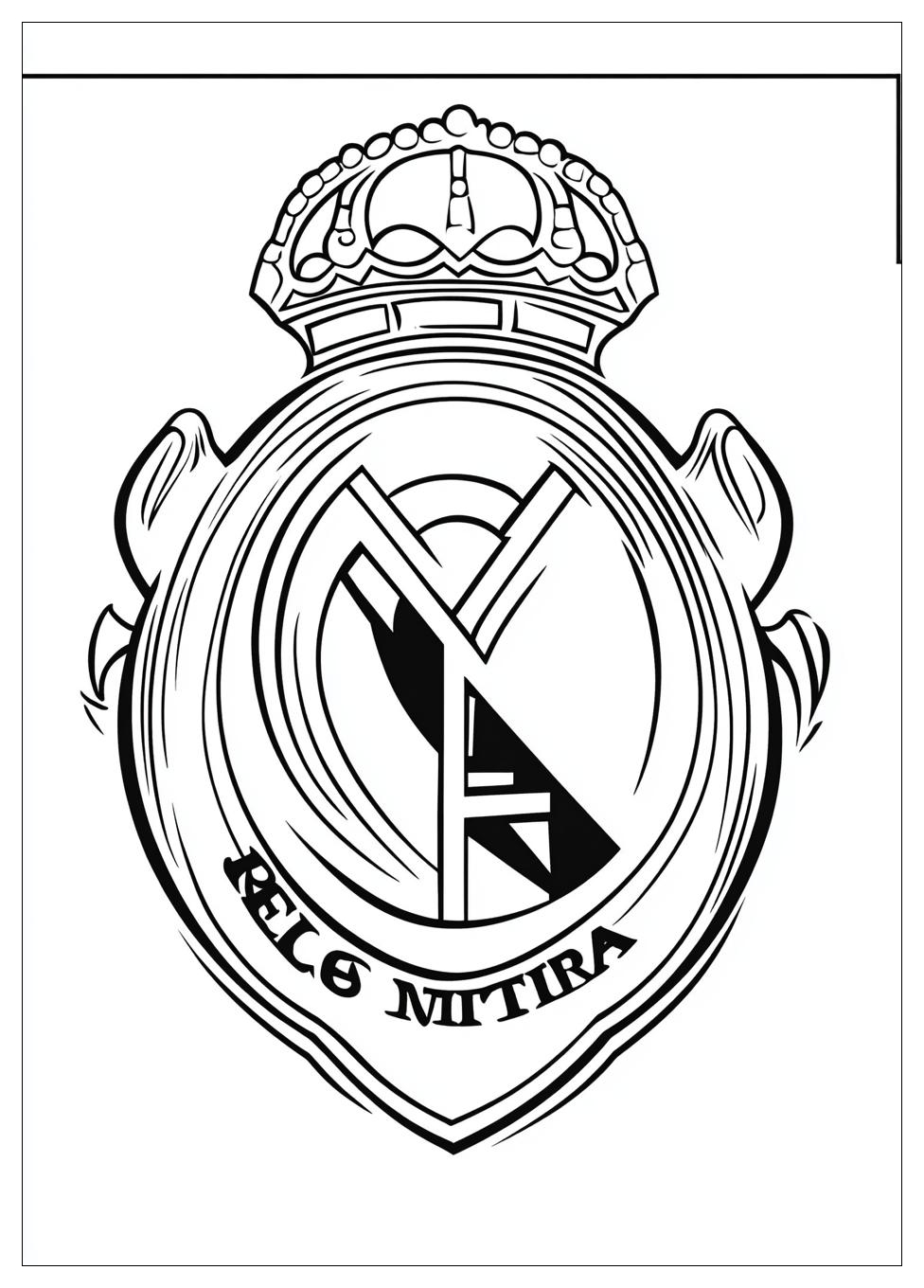 Real Madrid Ausmalbilder 18