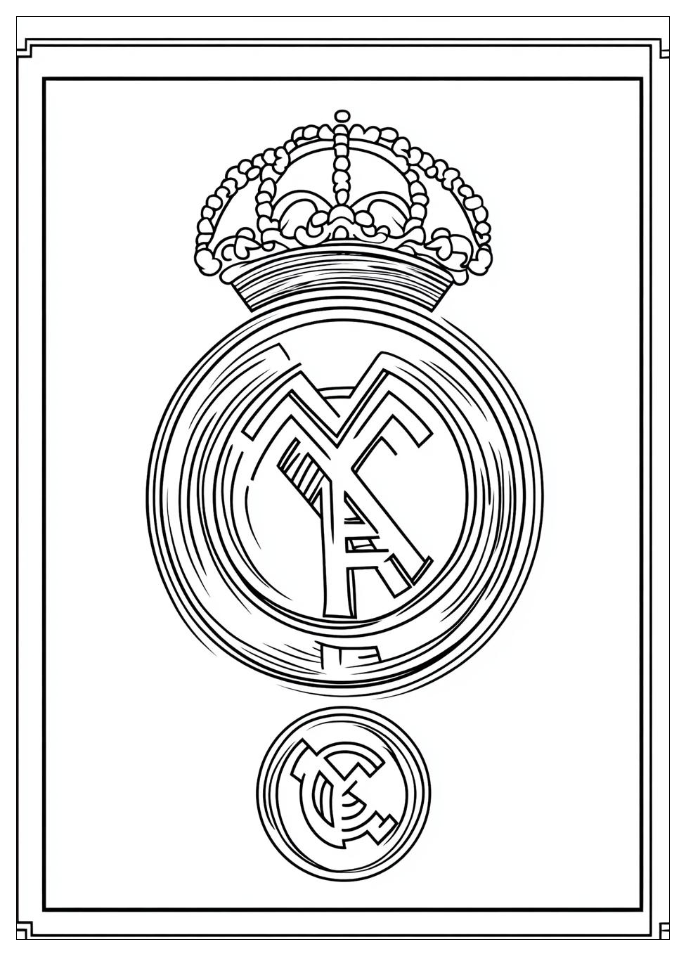 Real Madrid Ausmalbilder 20
