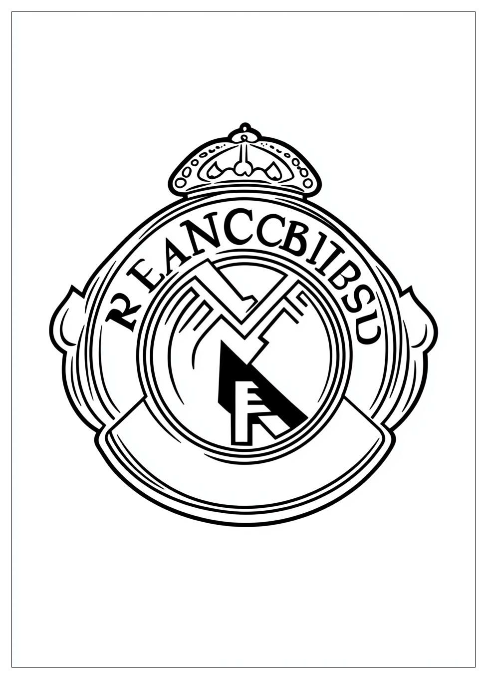 Real Madrid Ausmalbilder 3