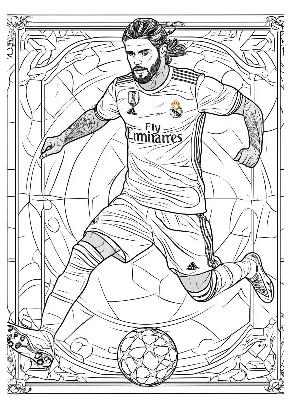 Real Madrid Ausmalbilder 4