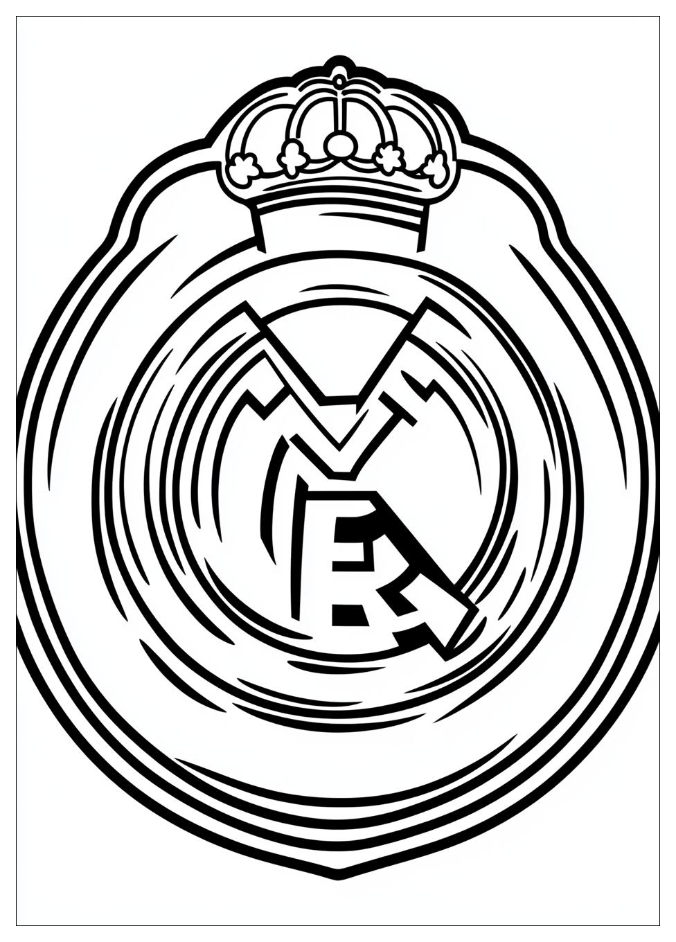 Real Madrid Ausmalbilder 6