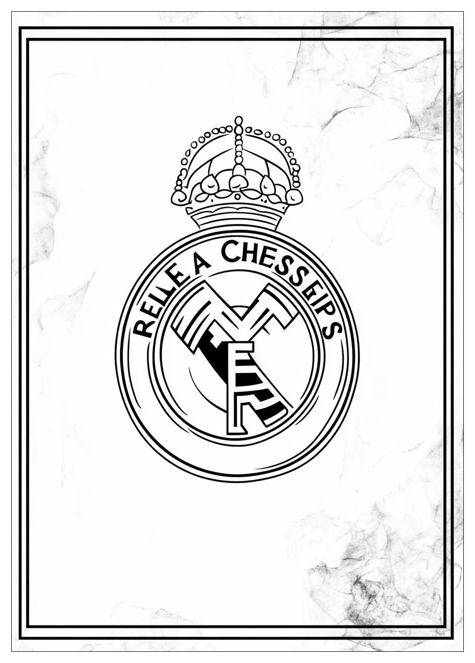 Real Madrid Ausmalbilder 9