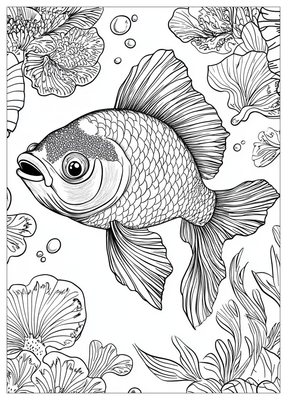 Regenbogenfisch Ausmalbilder 11