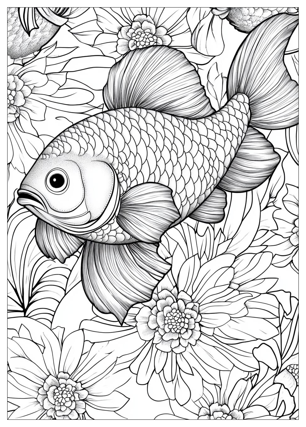 Regenbogenfisch Ausmalbilder 12