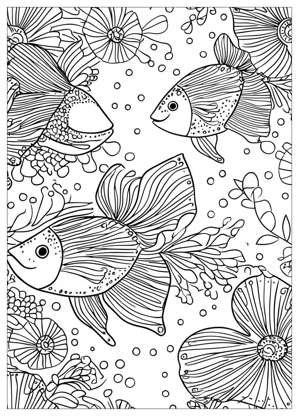 Regenbogenfisch Ausmalbilder 13