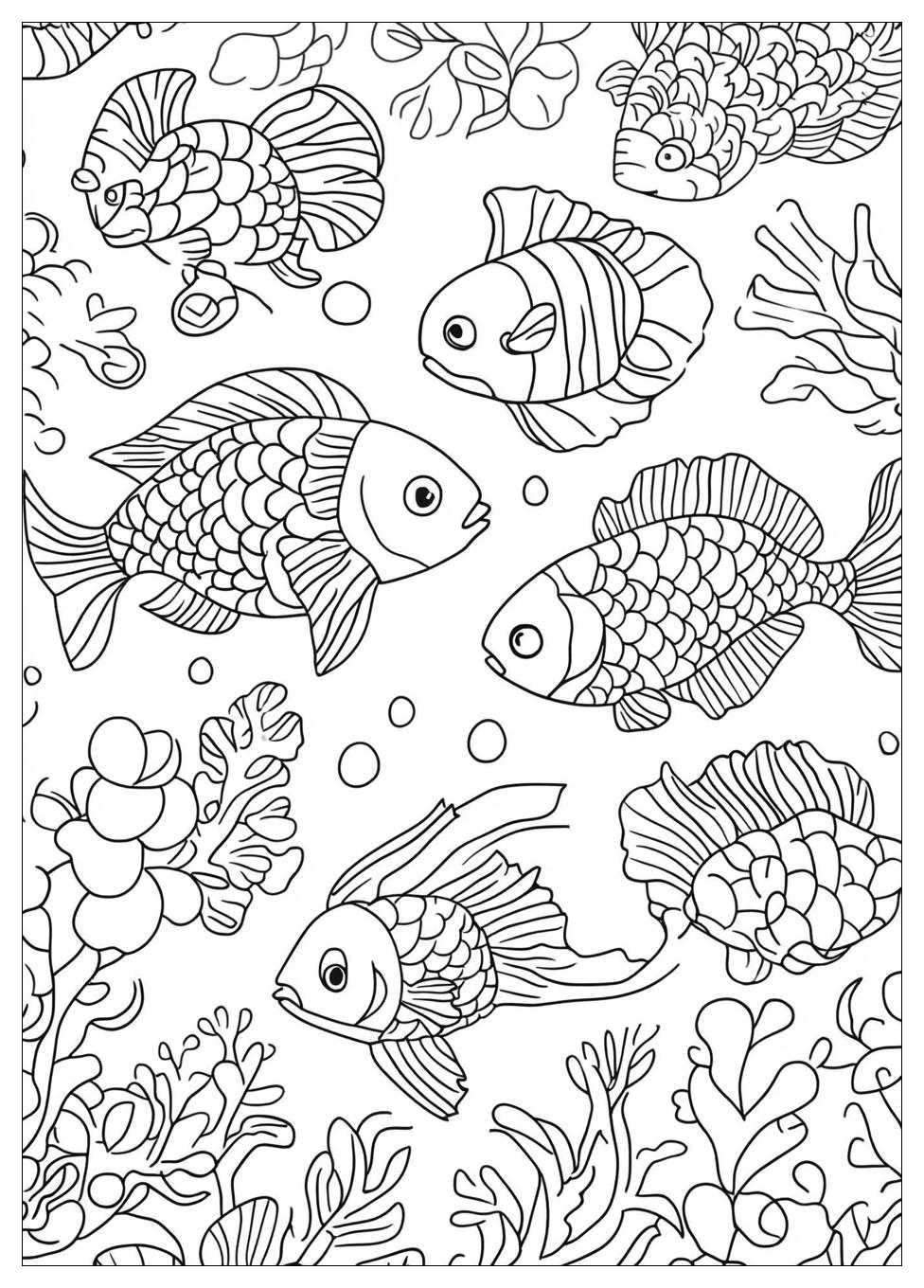 Regenbogenfisch Ausmalbilder 14