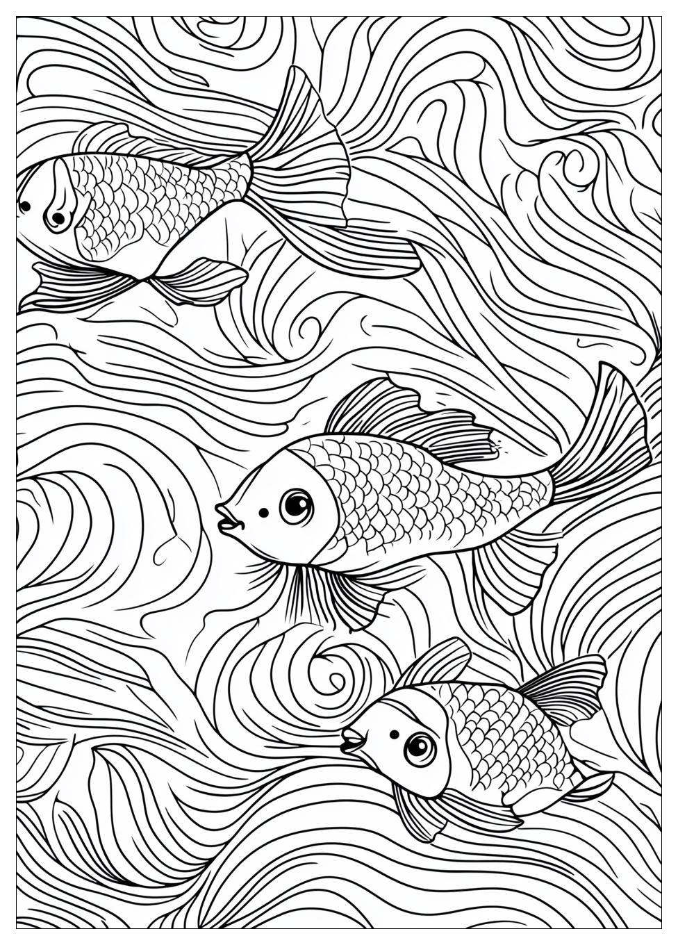 Regenbogenfisch Ausmalbilder 15