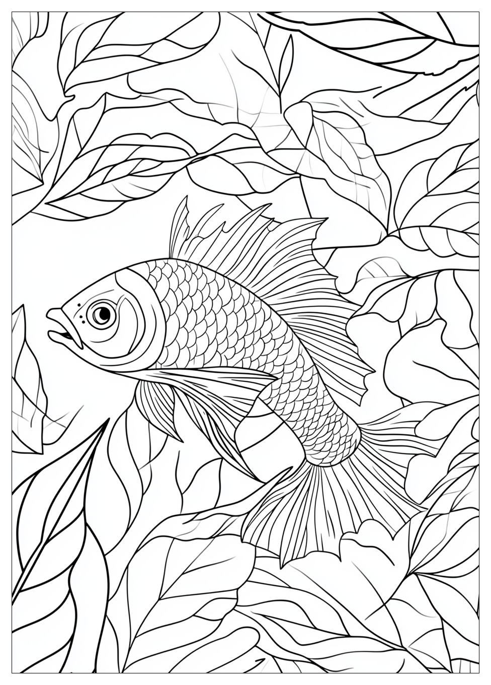 Regenbogenfisch Ausmalbilder 16