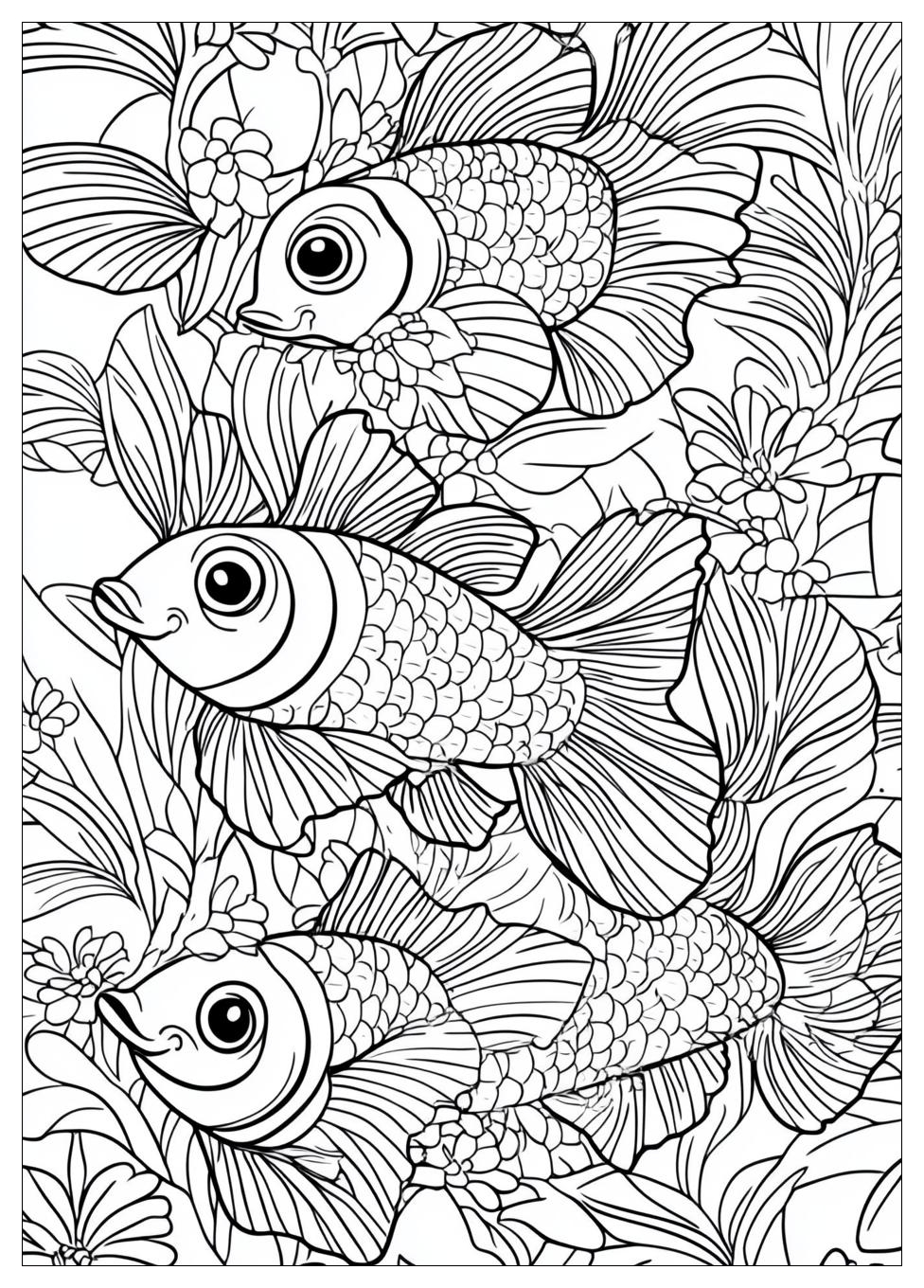 Regenbogenfisch Ausmalbilder 17